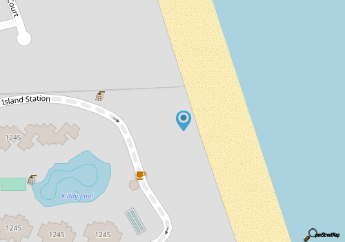 OCEANFRONT Condo! map location