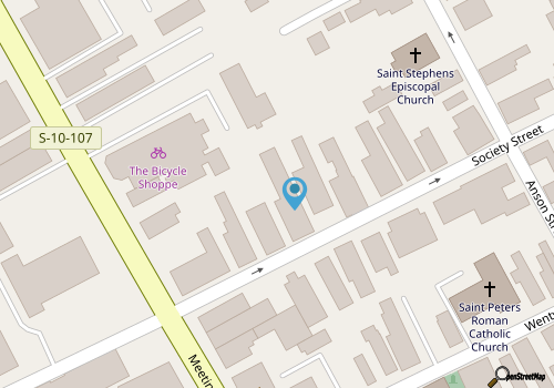 Nightlife Central! | Entertainment District Loft map location
