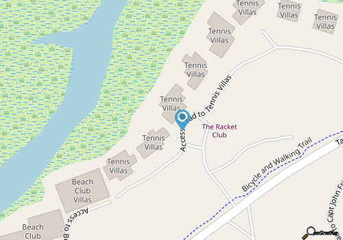 175 Beach Club Villa - Guest Cards and Golf Cart Included! map location