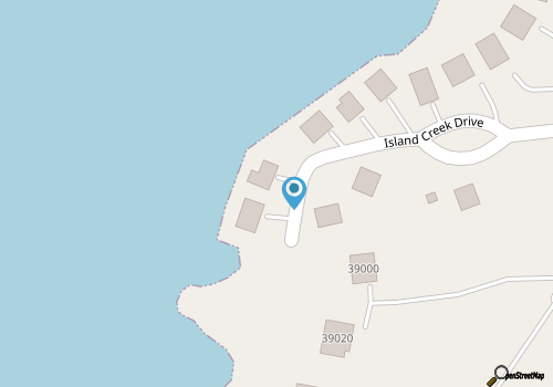 Great sound view waterfront home with private hot tub, AC, W/D & pool access map location