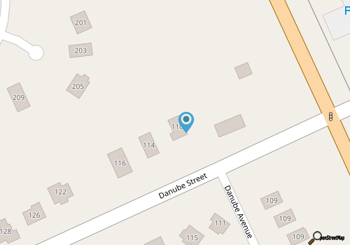 Danube Breezes: 5-bedroom Sound-side, Private Pool & Hot Tub, Screened Porch map location