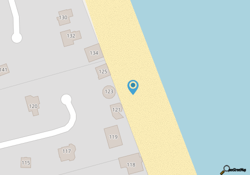 Panoramic ocean views abound at this oceanfront Duck home! map location