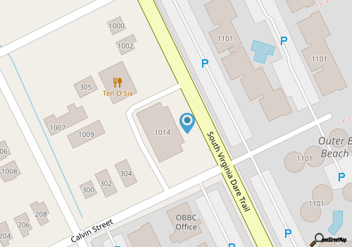 T's Retreat: Semi-oceanfront, third floor condo, two beach accesses close by. map location
