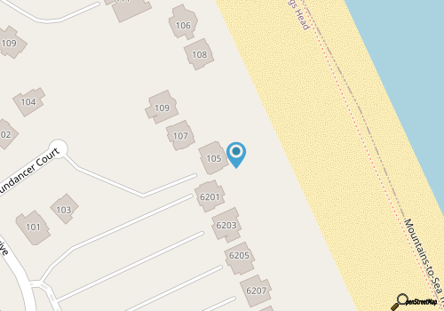 Sunrise Surprise; New Decks! 7 Bedrooms, Oceanfront, Saltwater Private Pool! map location