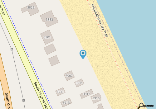Classic OCEANFRONT home! Prime location near Jockey's Ridge! Incredible views! map location
