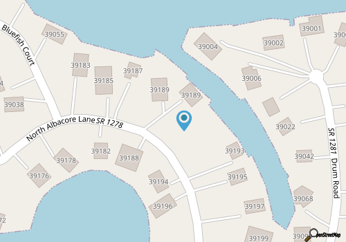  3-bedroom house on Canal with dock AC, WiFi in tranquil Avon map location