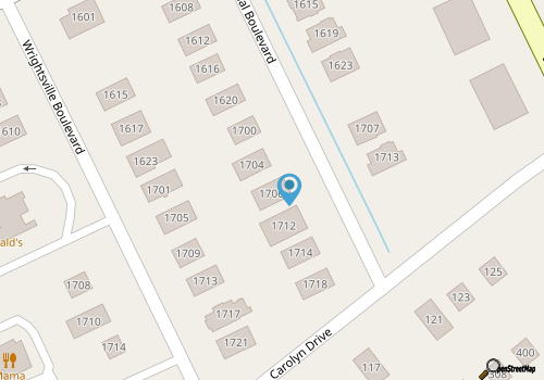 Family Home in Walking Distance of Kill Devil Hills Beaches and Attractions map location