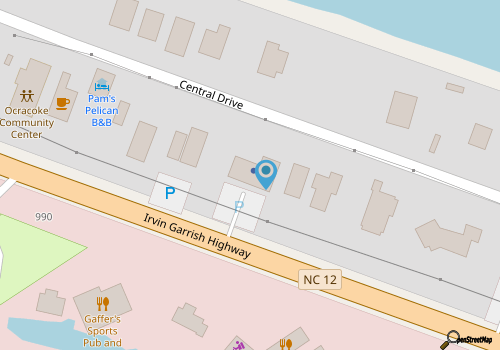 Ocracoke Island Realty map location