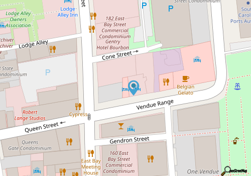 PRIME + Rare Location, Restored 1800s Modern Stay map location