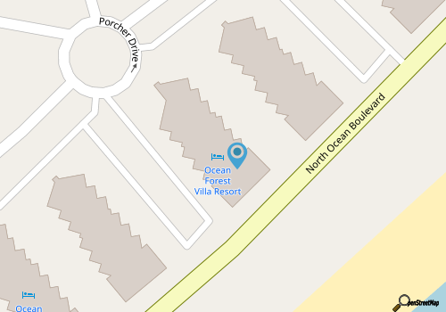Located in popular Forest Dunes area and close to many venues! - Ocean Forest map location