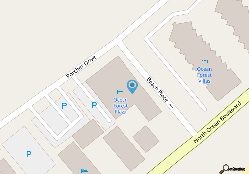 Cabana Palms - Oceanfront Renovated King Bed Sauna map location