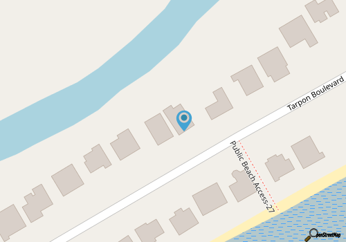 Canal Front with Private Dock, Pet Friendly, Bonus Kitchenette - 453 Tarpon map location