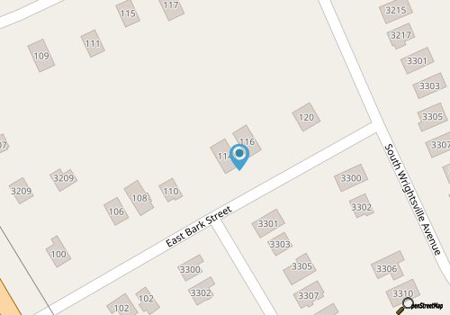 Dog-friendly home walkable to the beach with decks, patio, firepit, & pool table map location