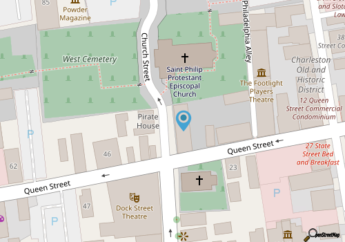 Lodge Alley Inn - 1 Bedroom Loft map location