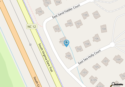 Spacious Village of Nags Head, Private Pool,  Ocean views, Hot Tub map location