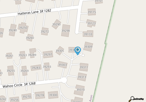 Semi-Ocean Front Retreat with Full Kitchen, Wifi, Outdoor Shower and A/C map location