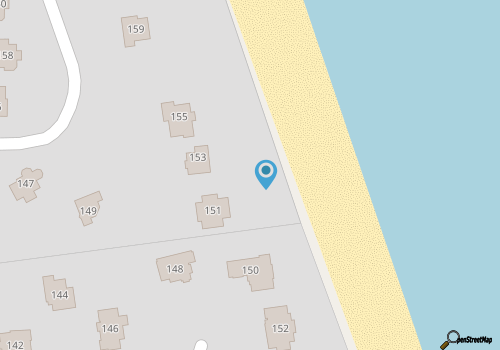 Saltwater Pool, Bar & Ocean Views – Duck OBX map location