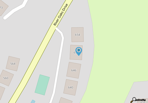 River Oaks 46I - Golf Area map location