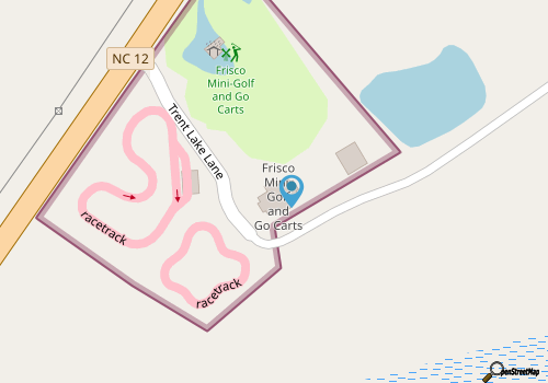 Frisco Mini Golf & Go Karts map location
