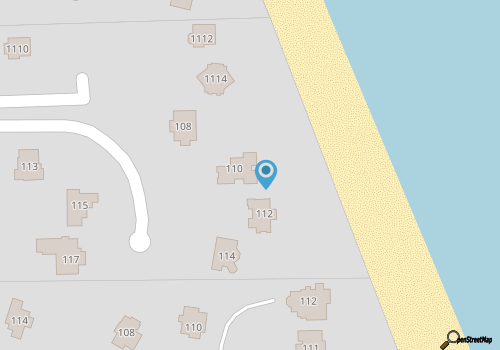 Oceanfront, Close to Beach Access, Ocean Views, Sun Decks, BS7, Bernices Dream map location