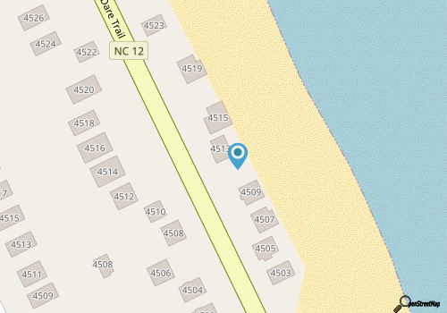Oceanfront home in Kitty Hawk with breathtaking views & hot tub! map location