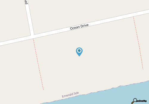 AMAZING EMERALD ISLE OCEANFRONT SLEEPS 18 NEAR DINING SHOPPING AQUARIUM! map location
