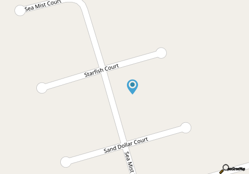 Oceanside, Private Pool, Sun Deck, Hot Tub, OS3N, The Lone Star Fish map location
