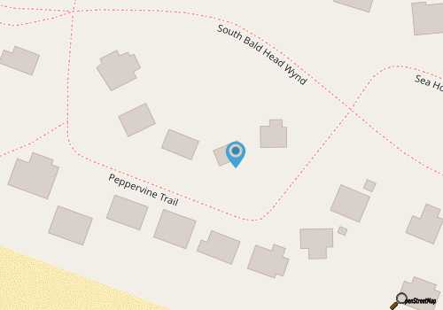 Ocean View Five Bedroom Home on Bald Head Island map location