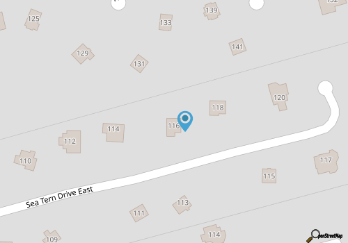 D4116 Turtle Shack. Oceanside in Duck, Private Pool, Pets OK, Linens! map location