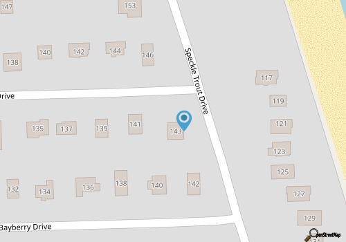 Semi-Oceanfront 4 BR Home Is Only 30 Yards To Beach Access & Allows Dogs map location