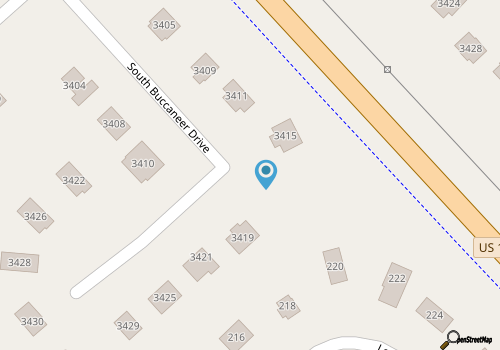 Toes in the Sand: Oceanside, Private Heated Pool, Elevator, Hot Tub map location