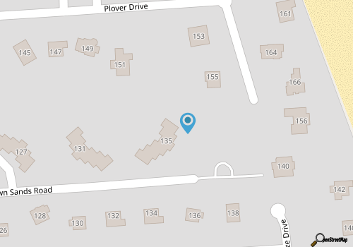 Georgetown Sands condo with WiFi, outdoor shower, picnic table, and community pool and tennis map location