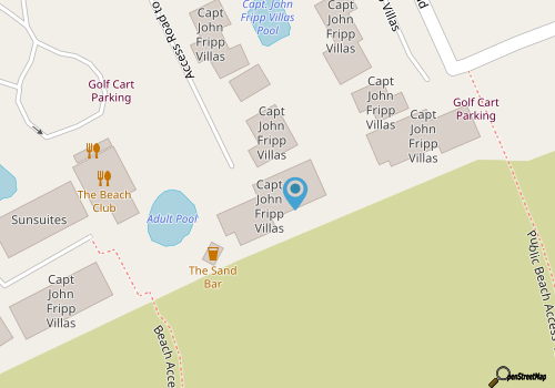 Located next to Beach Club - 318 CJF - Book Now for Best Dates in 2025 map location
