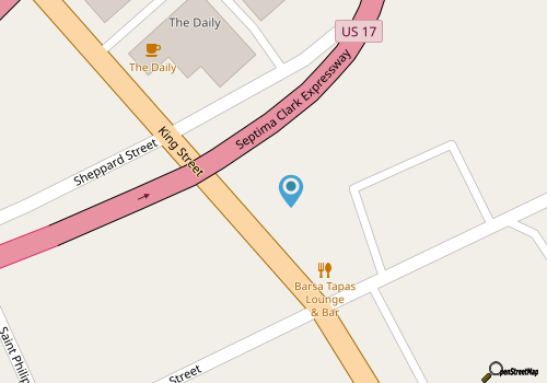 Old King Street Mood 3 Bedroom map location