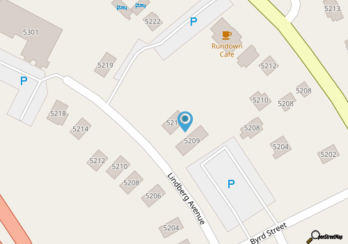 Modern ground-floor apartment with screened porch - walk to beach map location