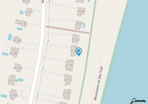 The Sweet Escape, 6-bedroom oceanfront home in Avon map location