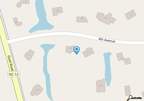 Southern Accent - 5 BR Oceanside Home w/Private Pool & Hot Tub map location