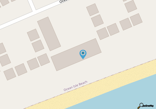 Oceanfront condo with direct beach access, pool, and elevator map location