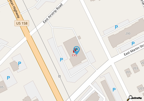 CVS map location