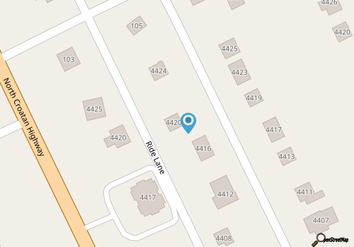 Cute, cozy Kitty Hawk cottage with ocean views, charcoal grill, fish cleaning table, WiFi, and more map location
