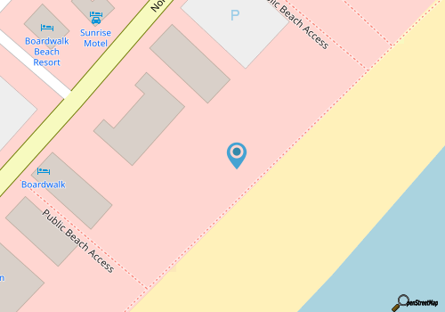 Meridian Plaza 1002 - Oceanfront map location