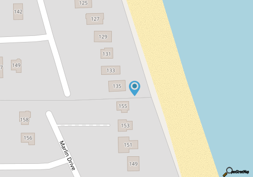 Fins - Duck, Bayberry Bluffs, Oceanfront, Private Walk to Beach, Panoramic Ocean Views, Kayak map location