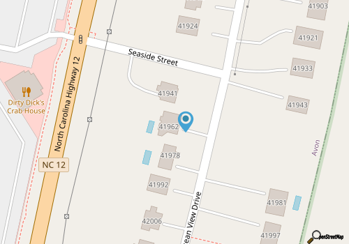 Oceanfront home with central AC, ocean view, private hot tub, & pool map location