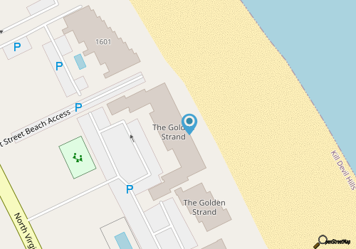 Dolphin Dreaming | Oceanfront | Golden Strands | Kill Devil HIlls  | Sleeps 6 map location