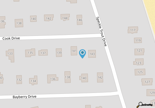 D141- Just 300 ft to the beach, 4 charming bedrooms, WIFI and beach breezes! map location