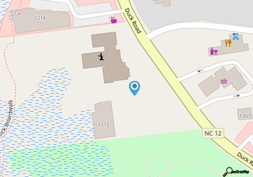 3947 - Leg-O Duck, a spacious 6-bedroom home in the charming Duck, NC, perfect for family getaways. map location