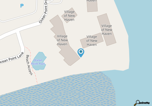 Oceanfront 3 bedroom condo, spectacular view map location