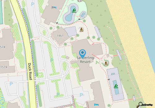 Ocean View 2 Queens + Restaurants & Pool + Spa map location