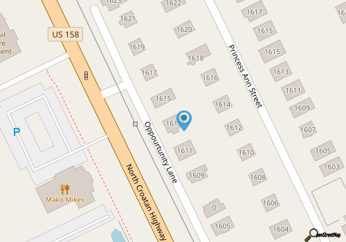 5085 - KDH Cottage near beach and shops map location