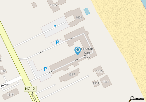 CSC2R- Dolphin's Den by First Flight Rentals map location